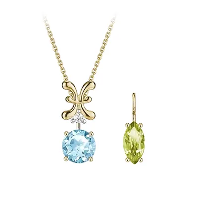 Insignia Atlas Pendant Set